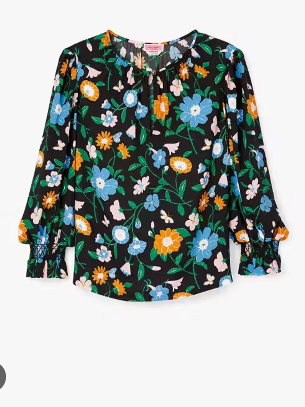 Kate Spade Floral Garden Skirt SET Matching top and skirt size XL NWT